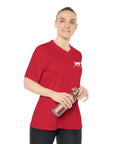 Loyal To The Bone - Women's Performance V-Neck Gym Workout T-Shirt