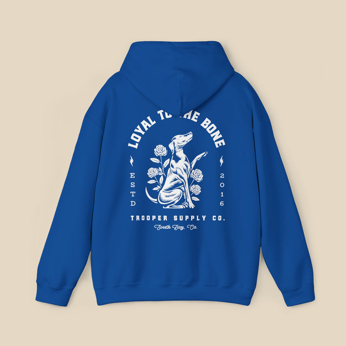 Vintage Dog Design - Loyal to the Bone Hoodie - Unisex