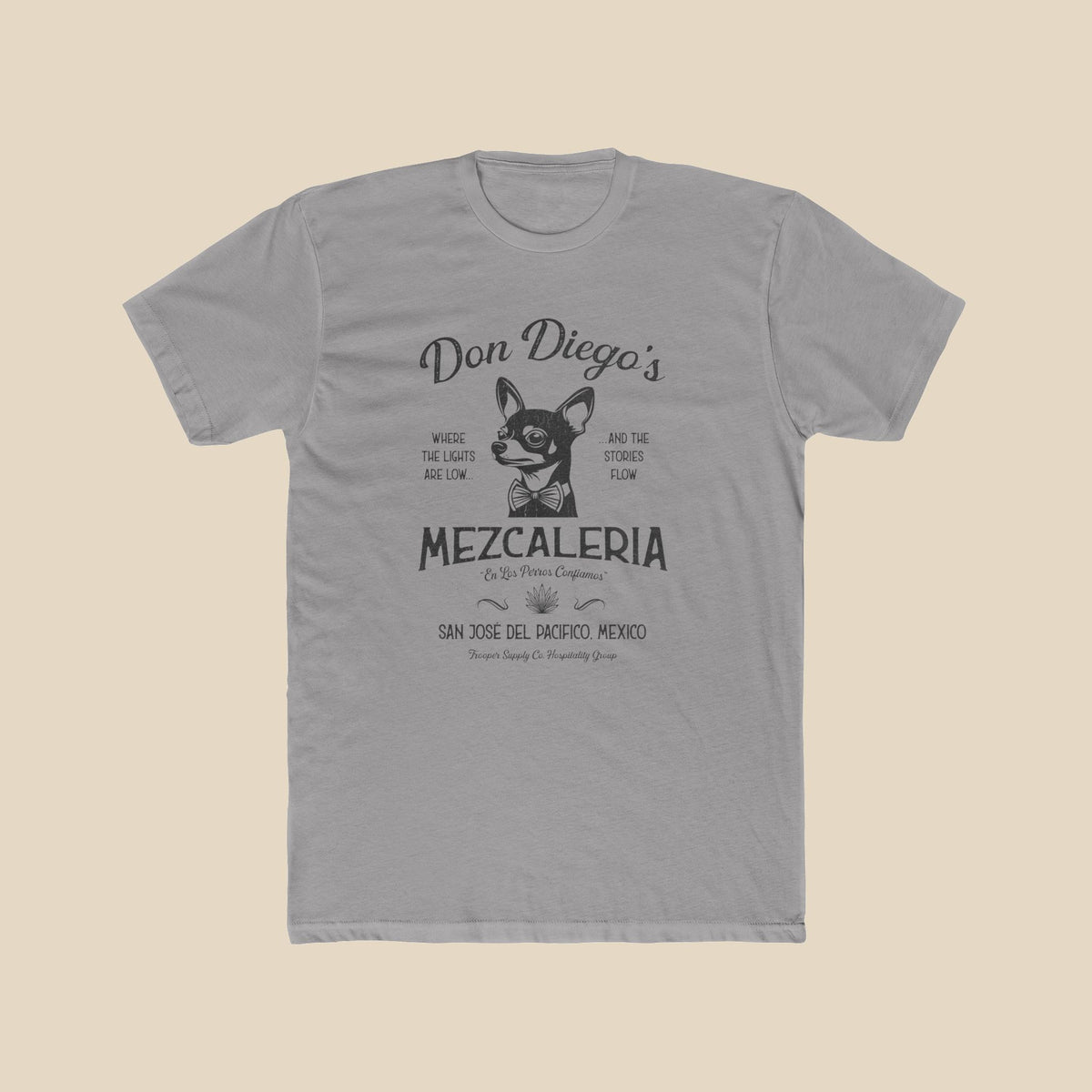 Mezcaleria Don Diego T‑Shirt — Vintage Mexican Mezcal Bar Tee