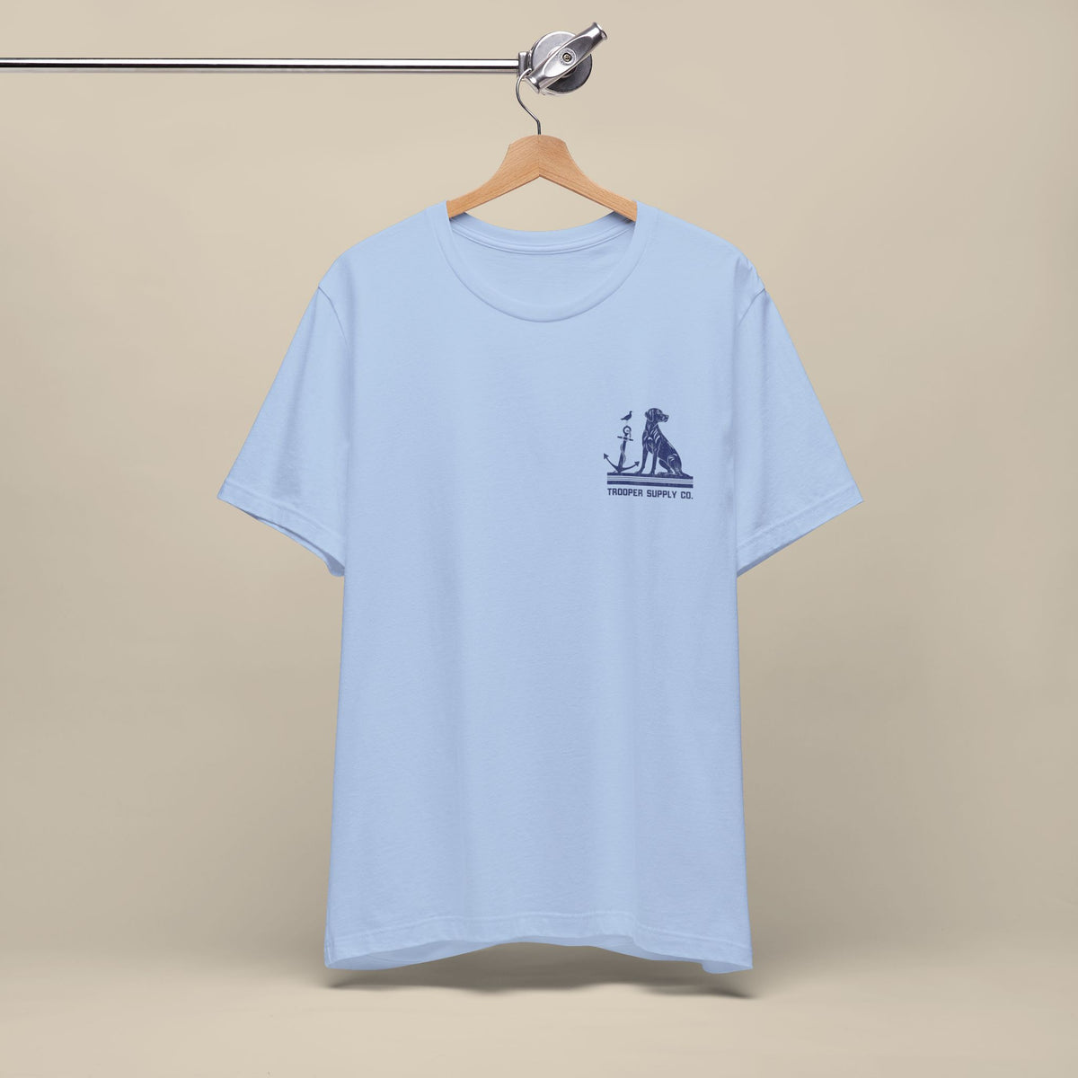 Salty Dogs Welcome - Canine Graphic Tee - Unisex Short Sleeve
