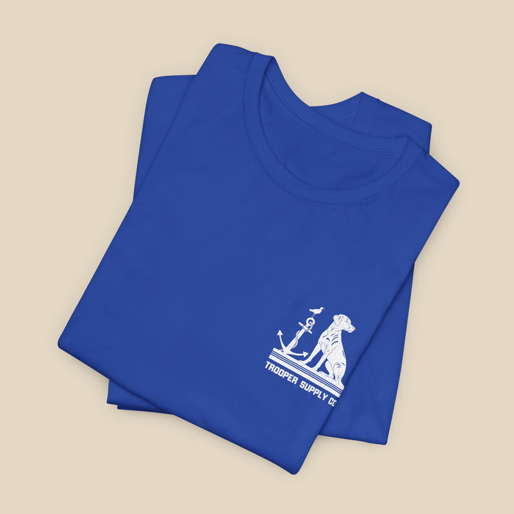 Salty Dogs Welcome - Canine Graphic Tee - Unisex Short Sleeve