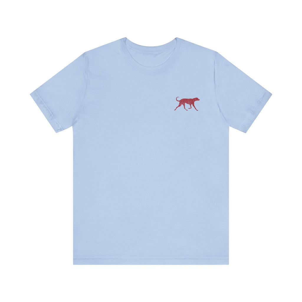 Cow Patrol - Short Sleeve Tee (Back Print with Front Emblem)