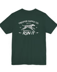 Run It - Unisex Jersey Short Sleeve Vintage Dog Graphic Tee