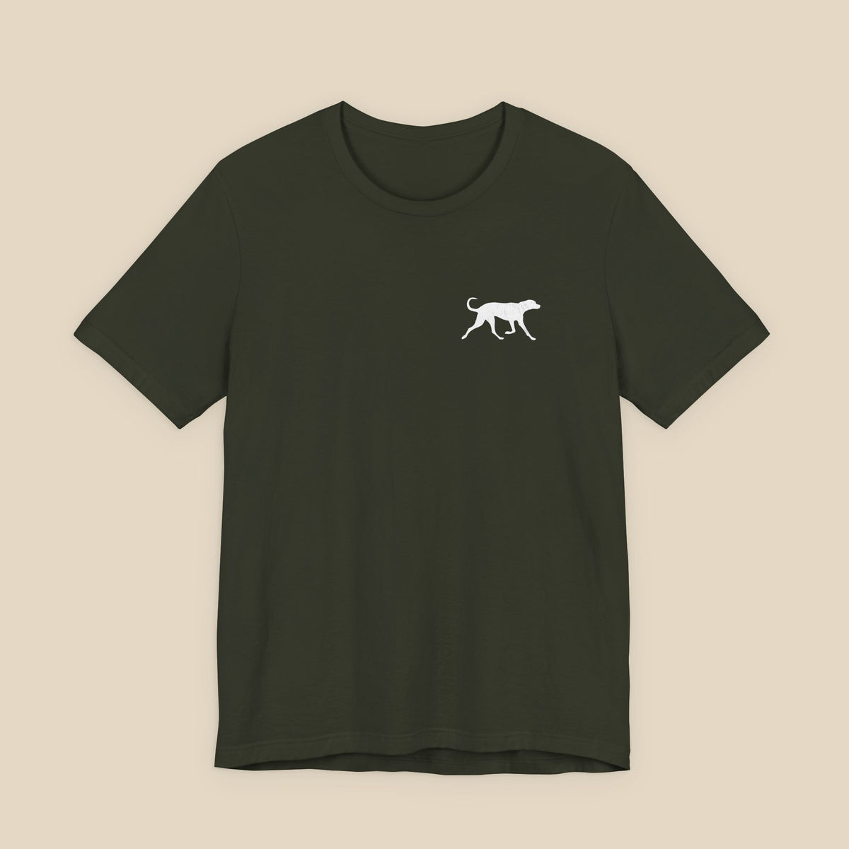 Old Plott Hound Whiskey - Unisex Jersey Short Sleeve Vintage-Style Canine Graphic Tee