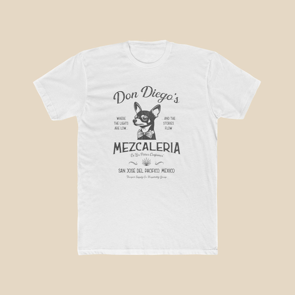 Mezcaleria Don Diego T‑Shirt — Vintage Mexican Mezcal Bar Tee