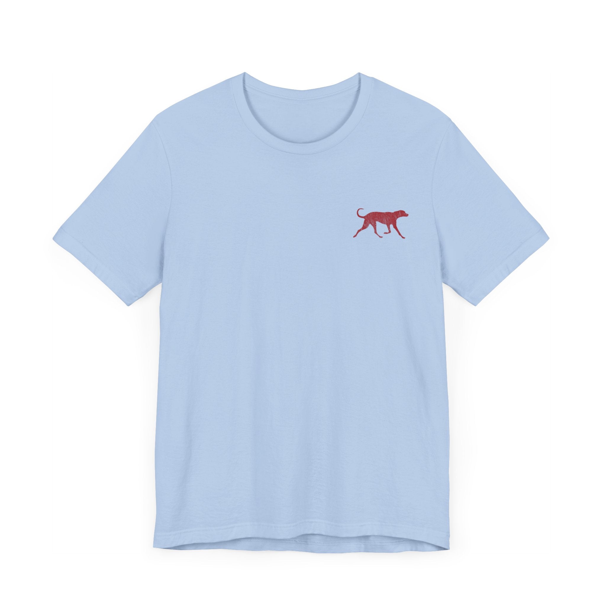 Cow Patrol - Short Sleeve Tee (Back Print with Front Emblem)