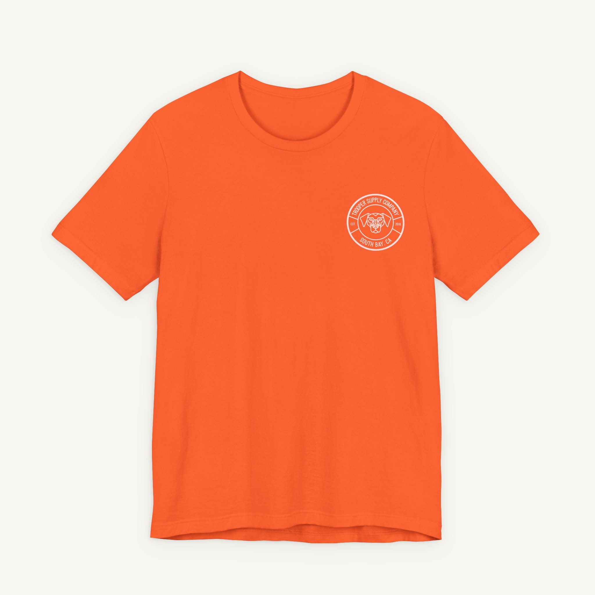 Trooper Supply Co. Logo Tee — South Bay Dog Graphic T-Shirt