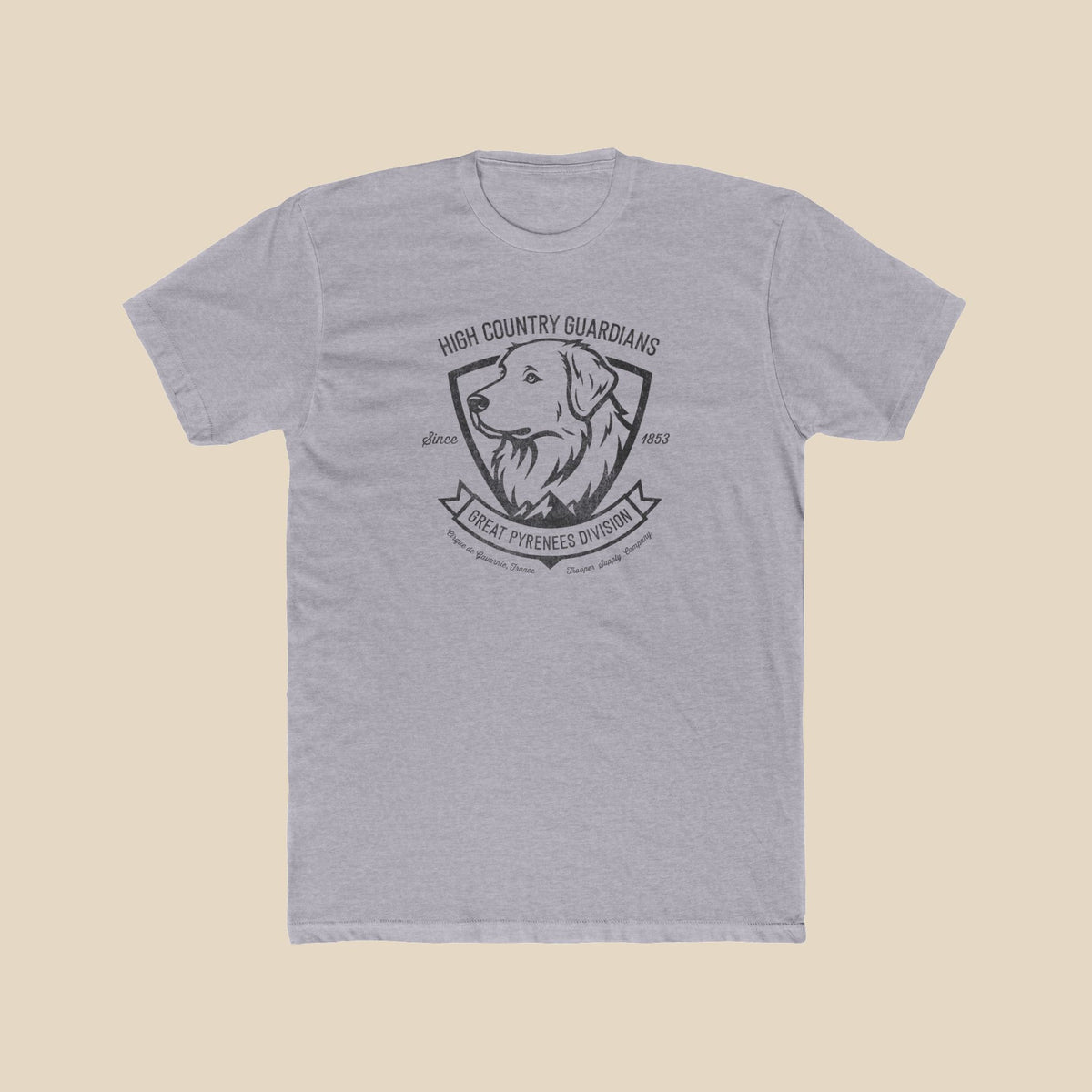 High Country Guardians - Great Pyrenees Dog Tee - Watch over the flock!