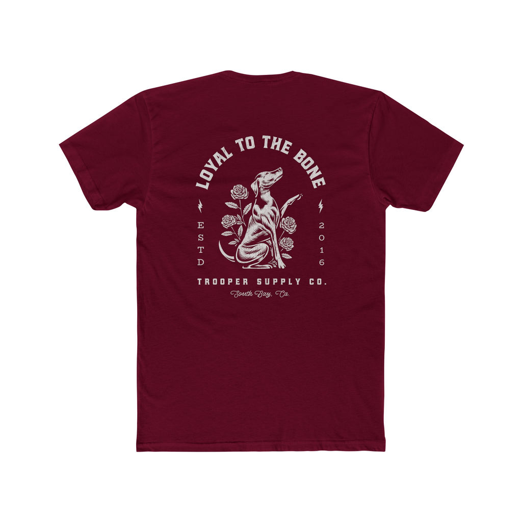 Loyal to the Bone Tee — Vintage Dog Graphic Crewneck