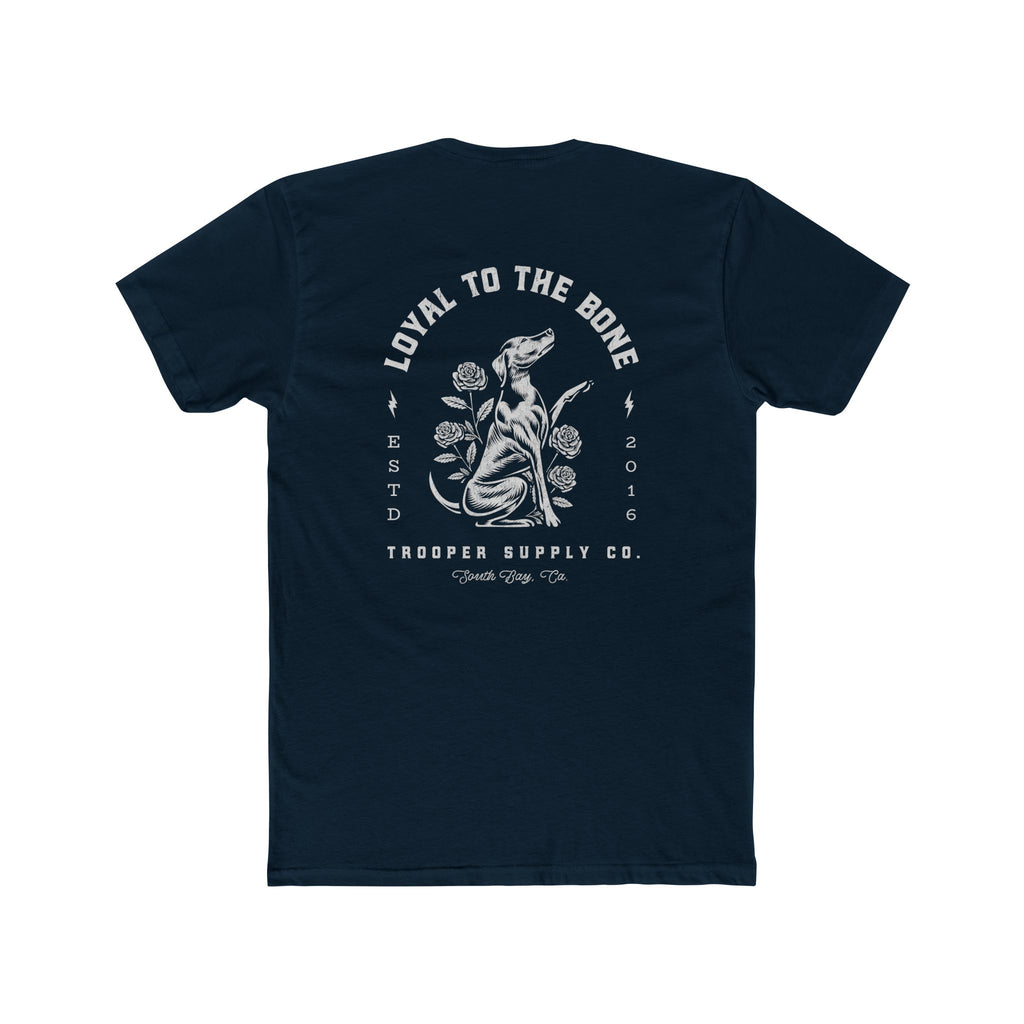 Loyal to the Bone Tee — Vintage Dog Graphic Crewneck