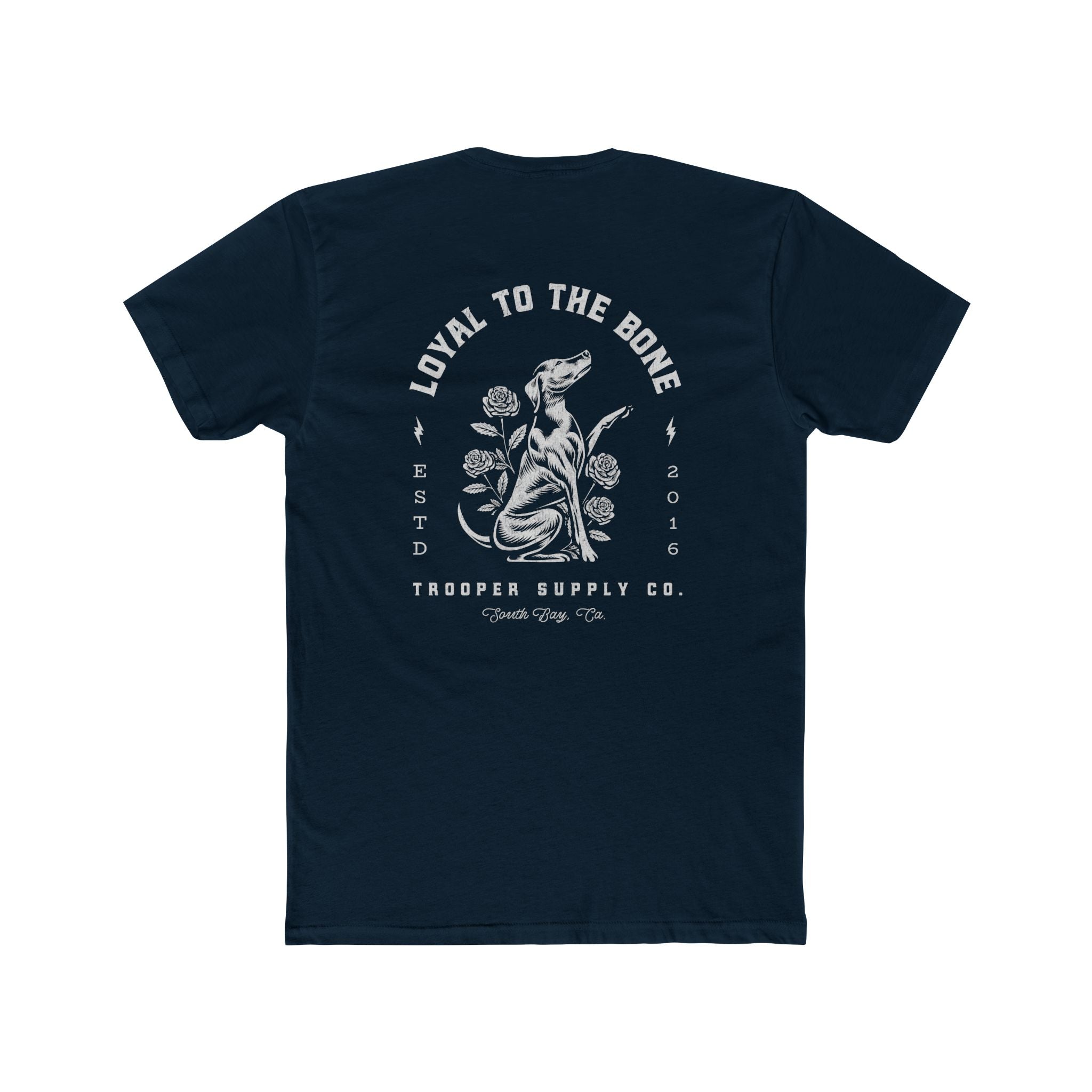 Loyal to the Bone Tee — Vintage Dog Graphic Crewneck