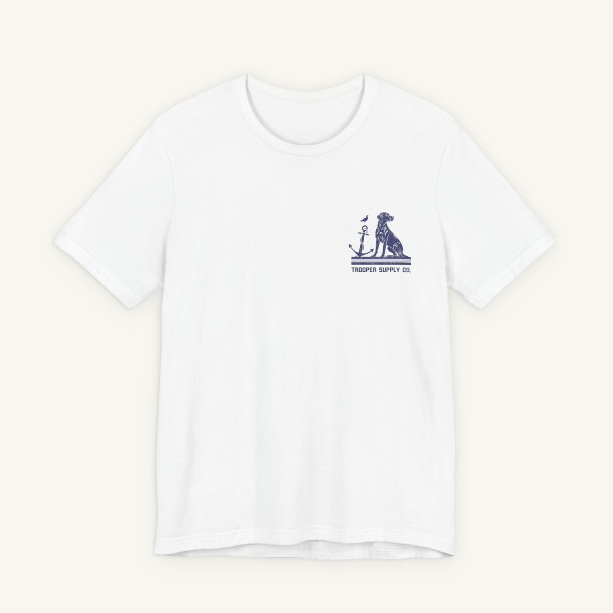 Salty Dogs Welcome - Canine Graphic Tee - Unisex Short Sleeve