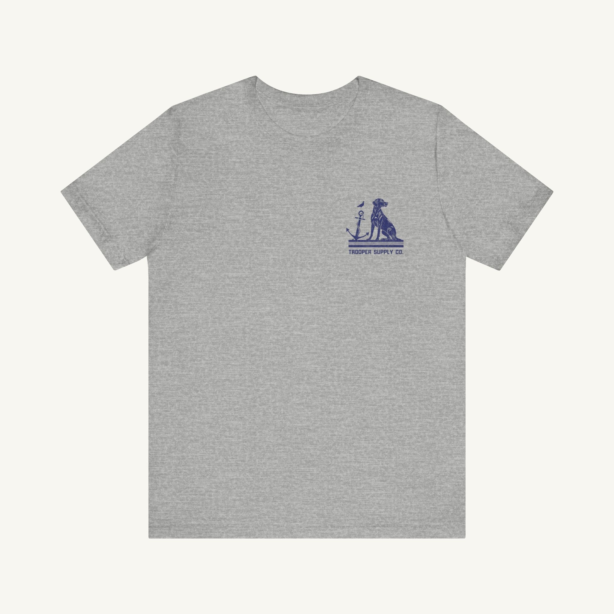 Salty Dogs Welcome - Canine Graphic Tee - Unisex Short Sleeve