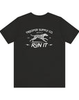 Run It - Unisex Jersey Short Sleeve Vintage Dog Graphic Tee