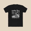 Salty Dog Beach Patrol T-Shirt — Vintage Surf Dog Graphic Tee