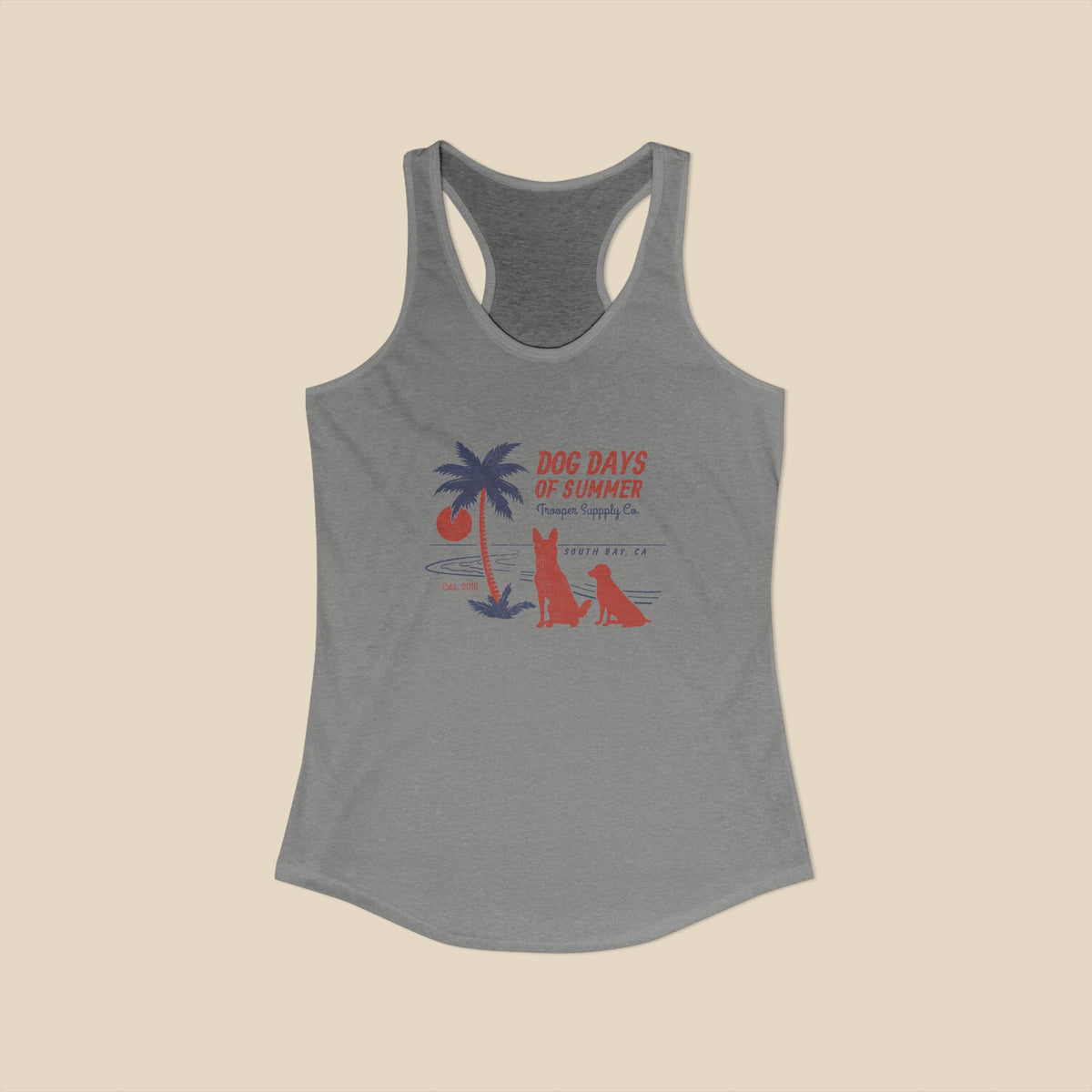Dog Days of Summer - Women's Racerback Tank