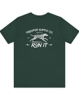 Run It - Unisex Jersey Short Sleeve Vintage Dog Graphic Tee