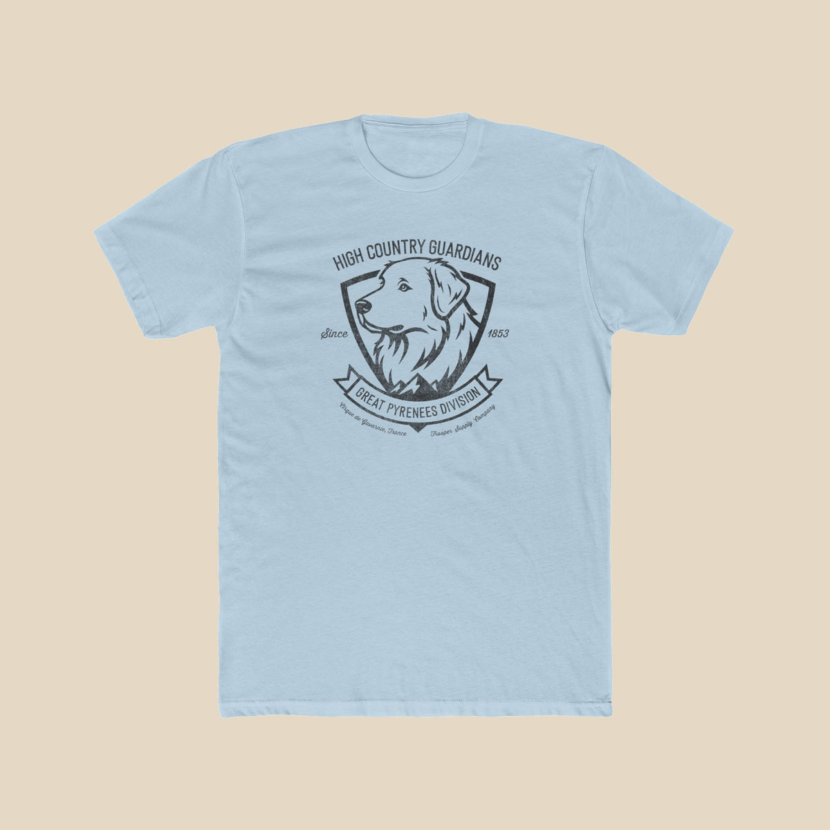 High Country Guardians - Great Pyrenees Dog Tee - Watch over the flock!