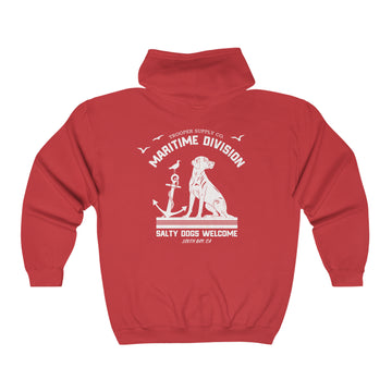 Maritime Division - Unisex Heavy Blend™ Full Zip Hooded Sweatshirt