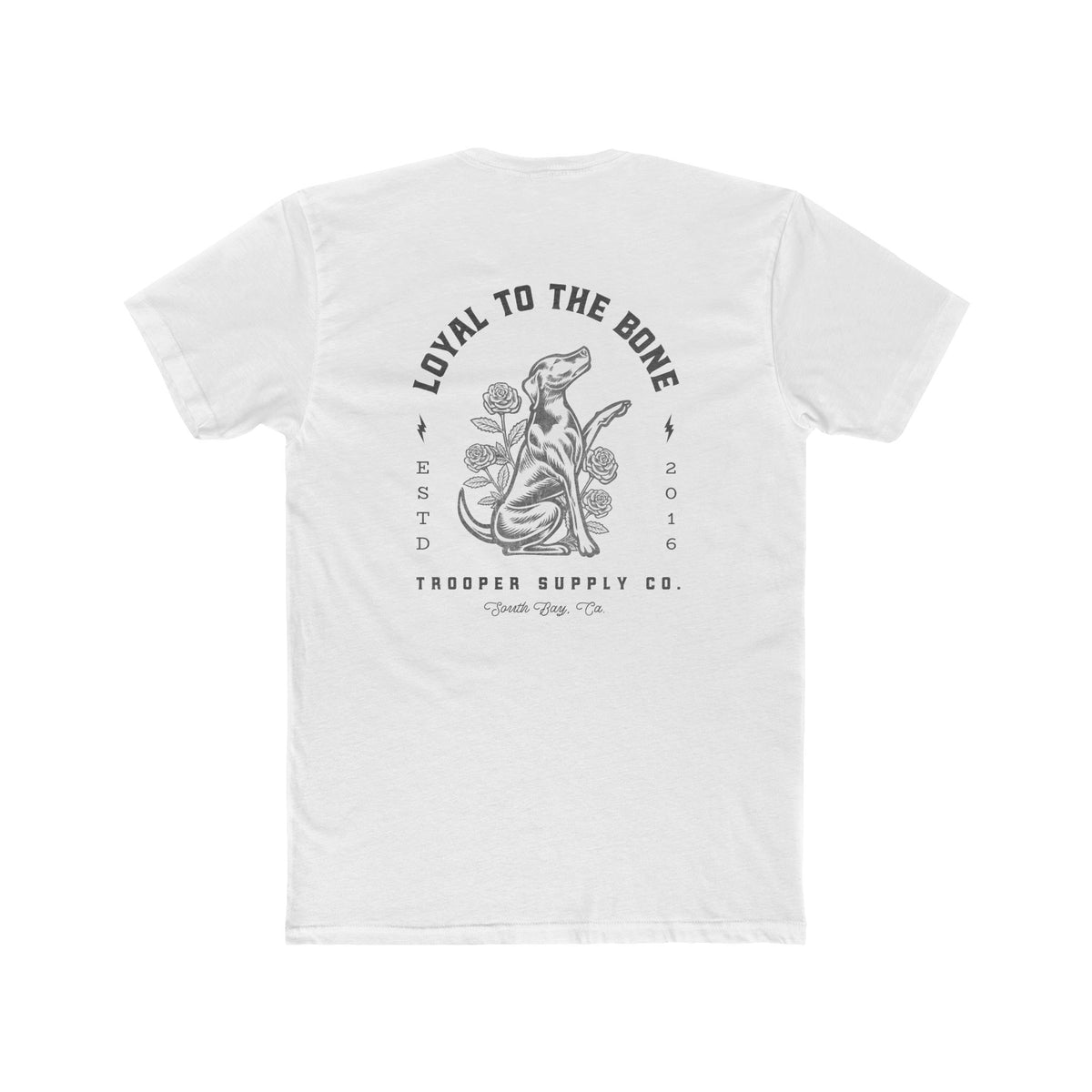 Loyal to the Bone Tee — Vintage Dog Graphic Crewneck