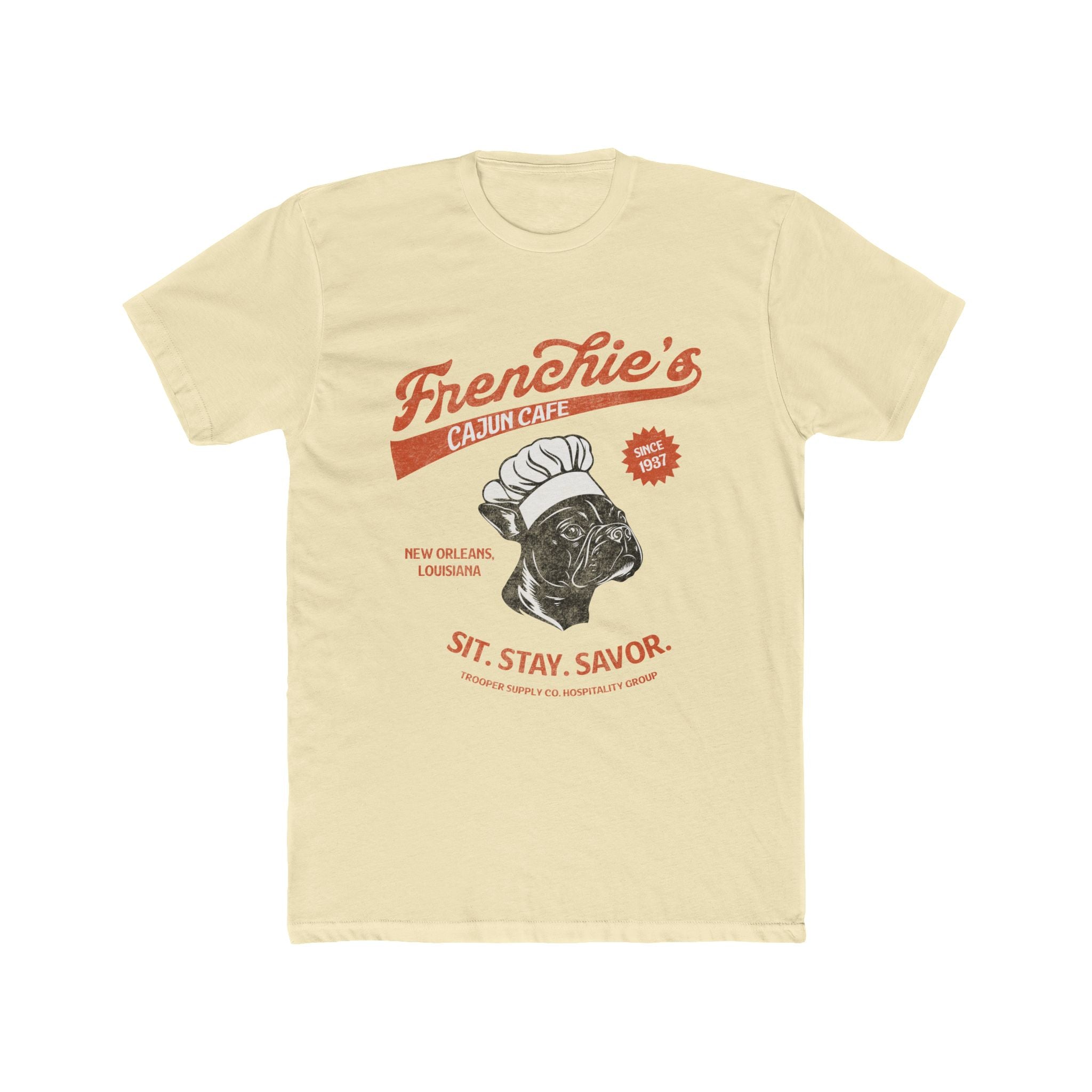 French Bulldog Tee - Frenchie's Cajun Cafe