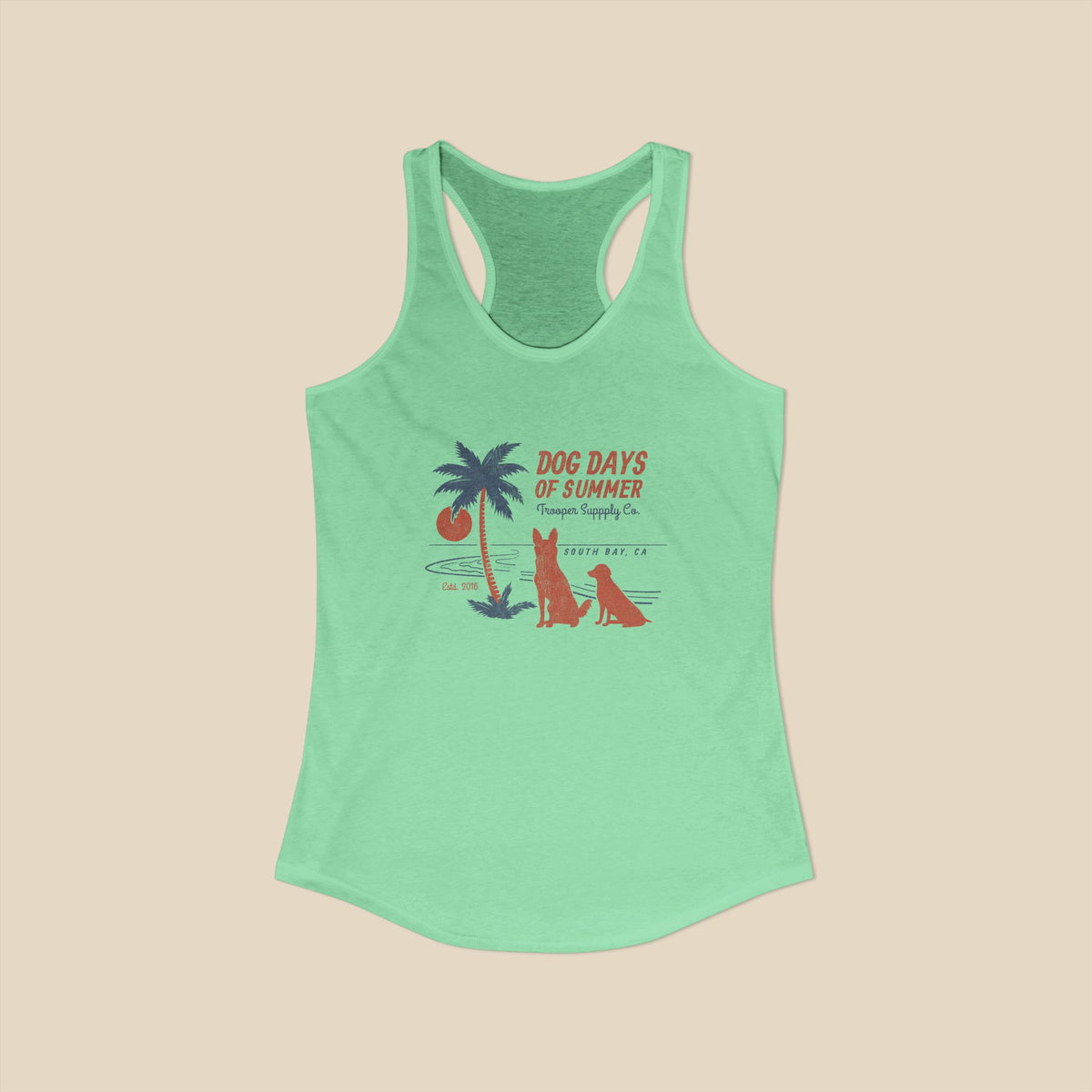 Dog Days of Summer - Women's Racerback Tank