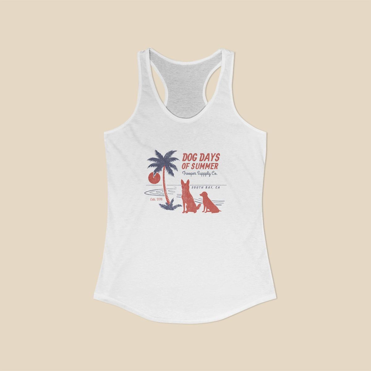 Dog Days of Summer - Women's Racerback Tank