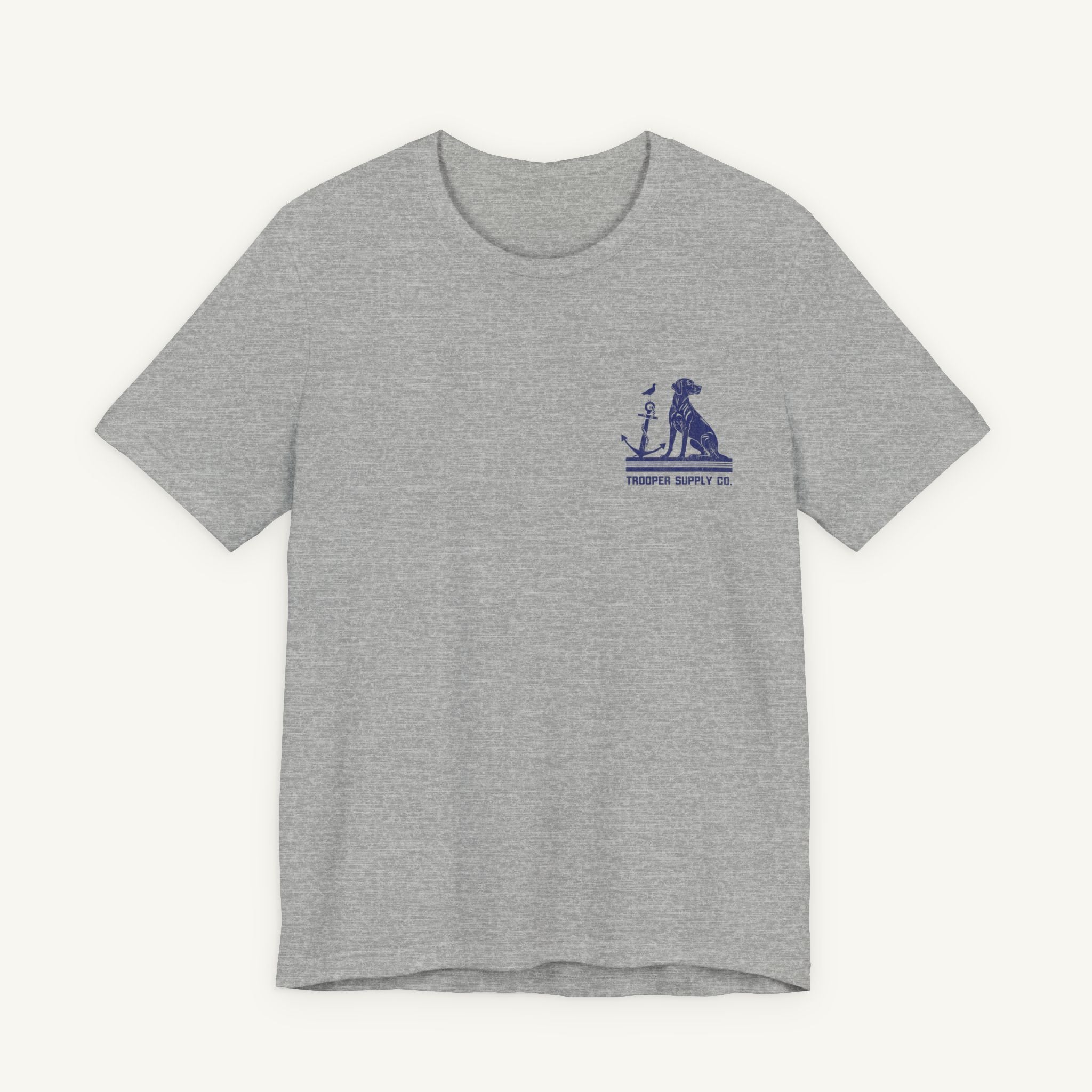 Salty Dogs Welcome - Canine Graphic Tee - Unisex Short Sleeve