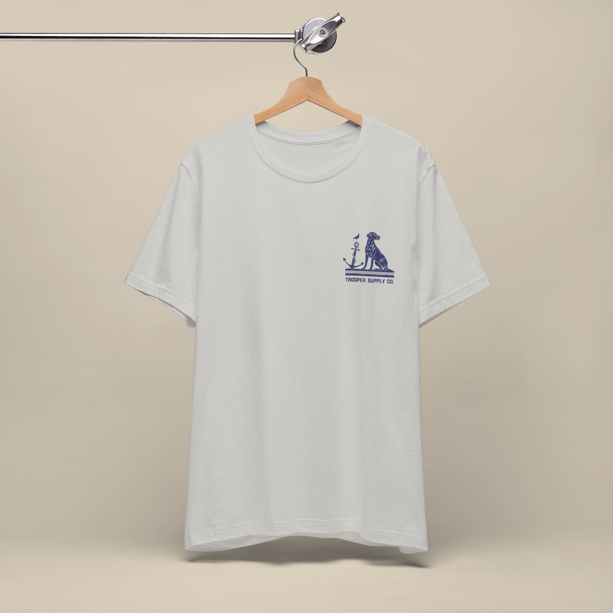 Salty Dogs Welcome - Canine Graphic Tee - Unisex Short Sleeve