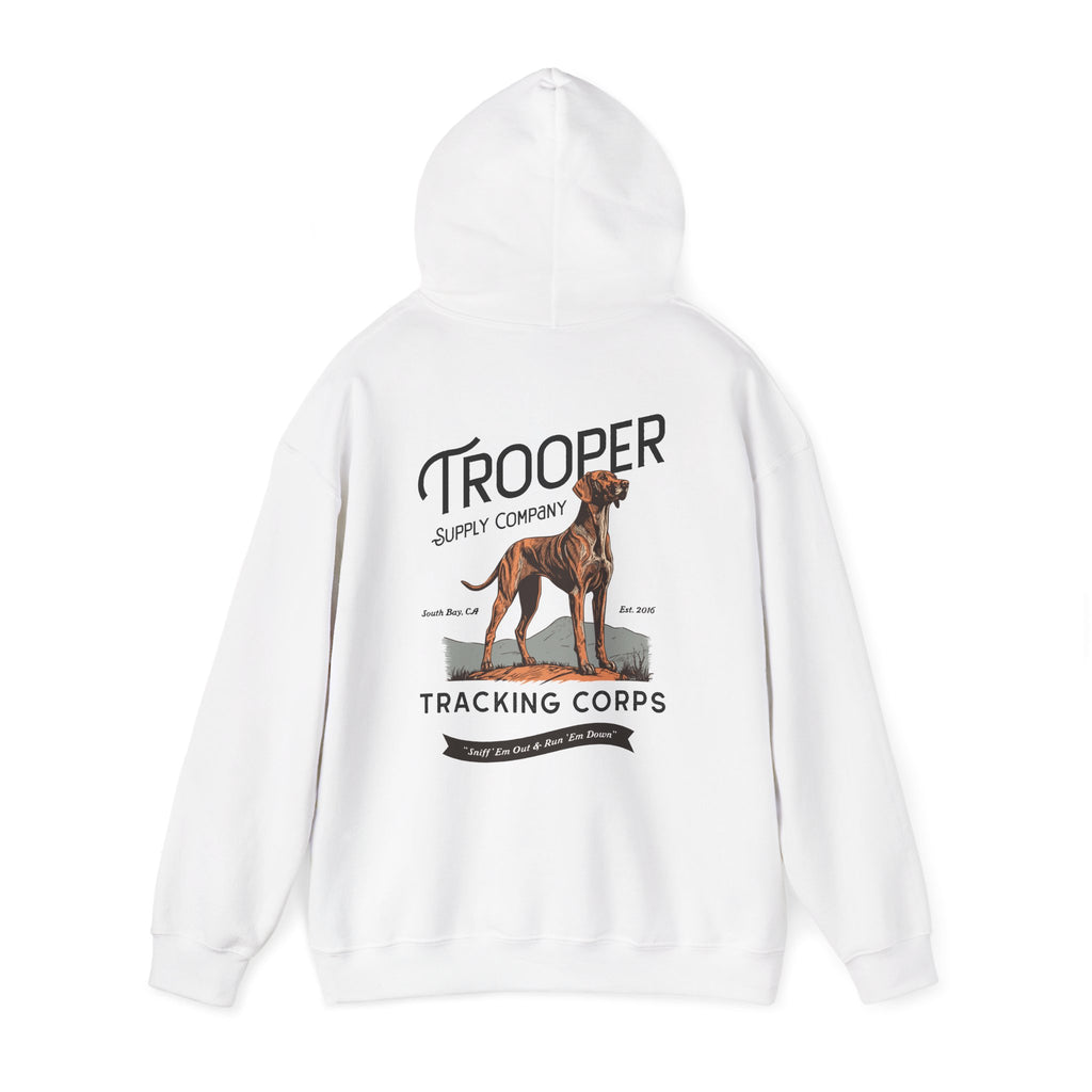 Tracking Corps Hoodie - Sniff 'Em Out & Run 'Em Down