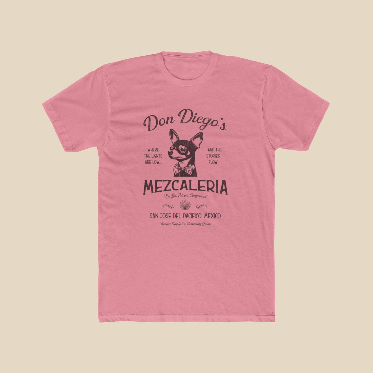 Mezcaleria Don Diego T‑Shirt — Vintage Mexican Mezcal Bar Tee