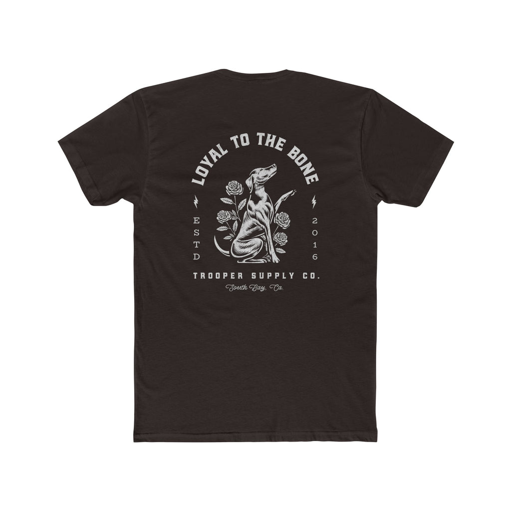 Loyal to the Bone Tee — Vintage Dog Graphic Crewneck