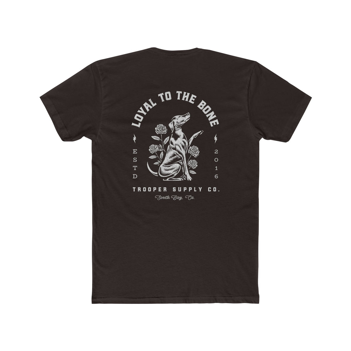 Loyal to the Bone Tee — Vintage Dog Graphic Crewneck