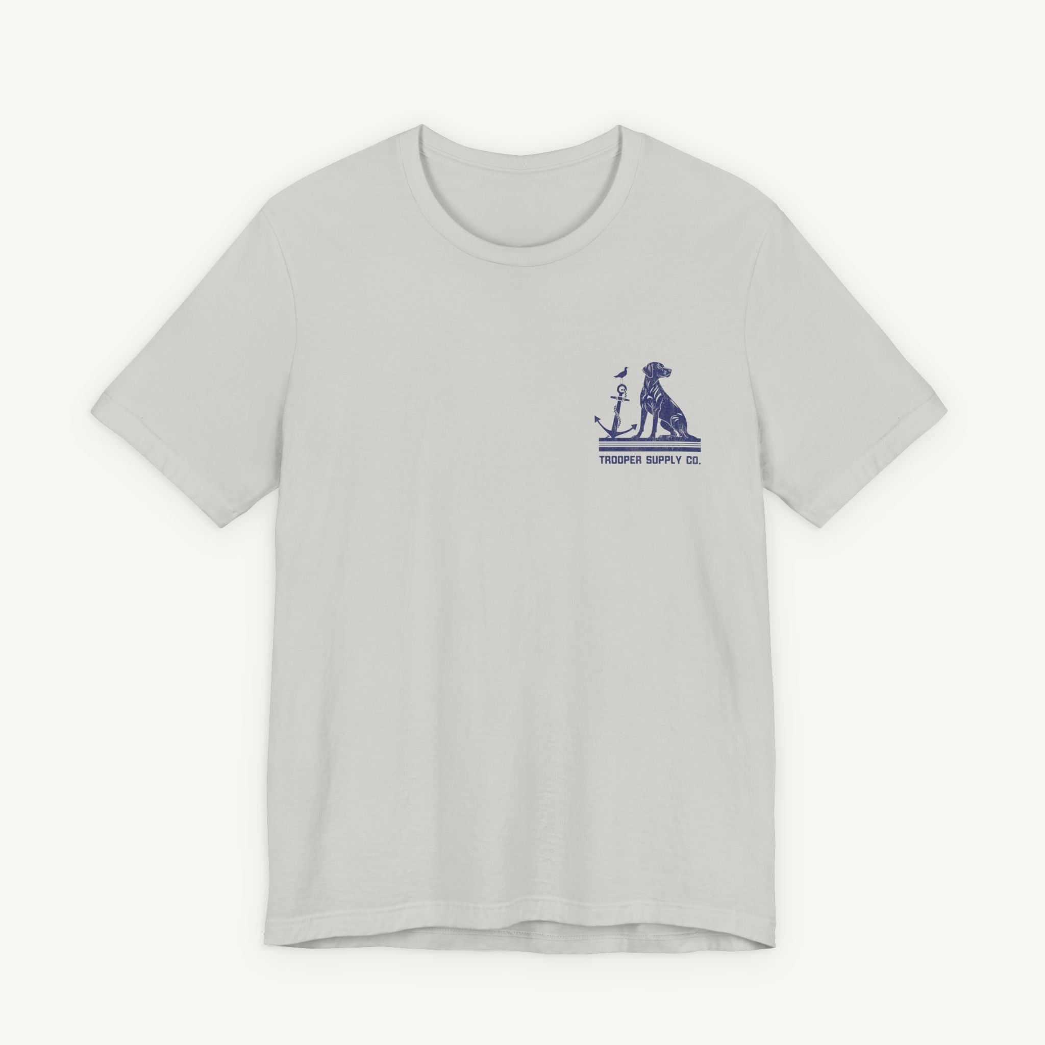 Salty Dogs Welcome - Canine Graphic Tee - Unisex Short Sleeve