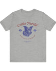 Cattle Patrol - Front Print - Unisex Jersey Short Sleeve Vintage-Style Herding Dog Graphic Tee