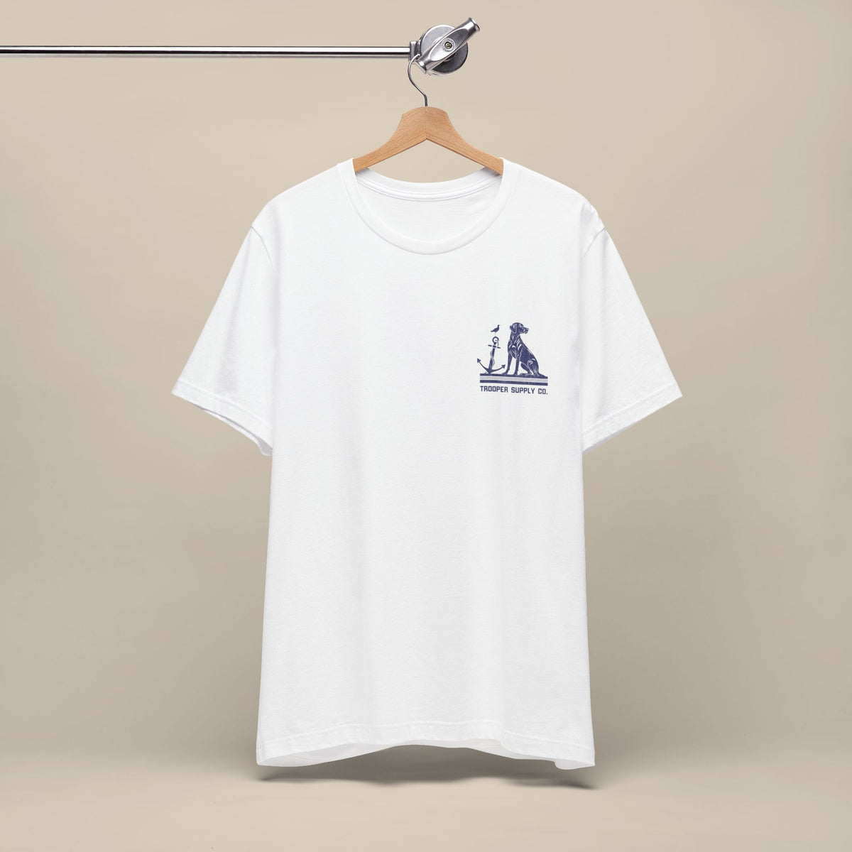 Salty Dogs Welcome - Canine Graphic Tee - Unisex Short Sleeve