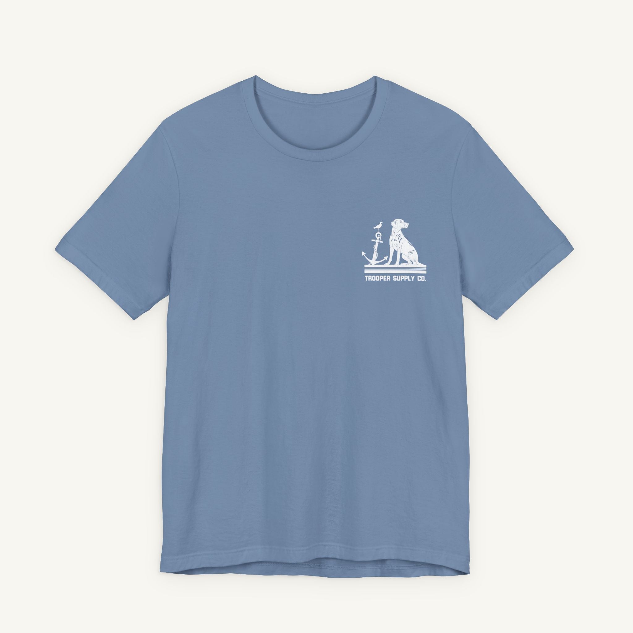 Salty Dogs Welcome - Canine Graphic Tee - Unisex Short Sleeve