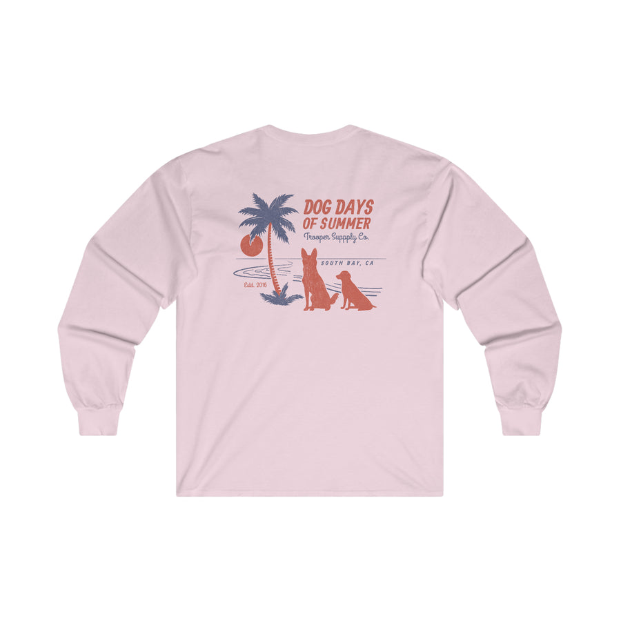 Dog Days Of Summer - Ultra Cotton Long Sleeve Tee