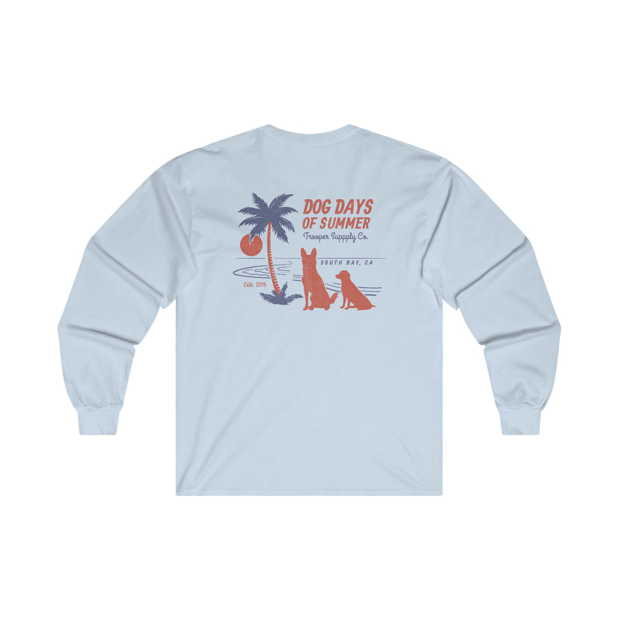 Dog Days Of Summer - Ultra Cotton Long Sleeve Tee