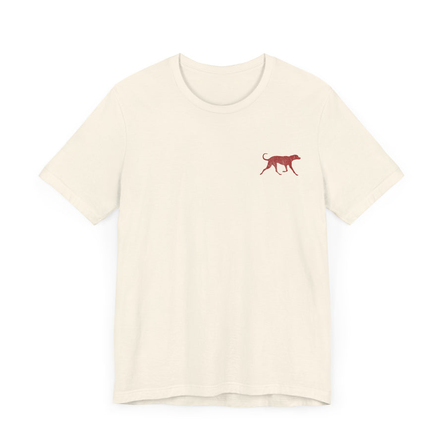 Cow Patrol - Short Sleeve Tee (Back Print with Front Emblem)