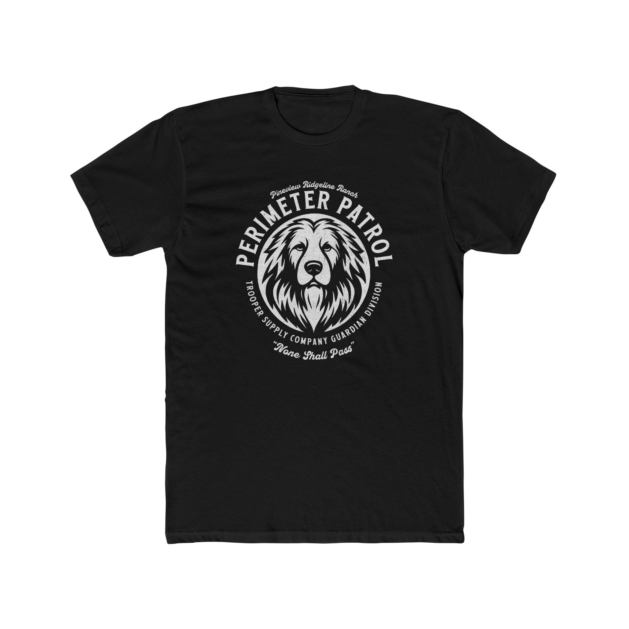 Perimeter Patrol - Great Pyrenees Livestock Guardian Dog Tee - Keep 'em safe out there!