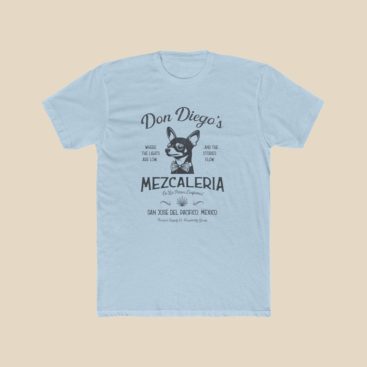 Mezcaleria Don Diego T‑Shirt — Vintage Mexican Mezcal Bar Tee