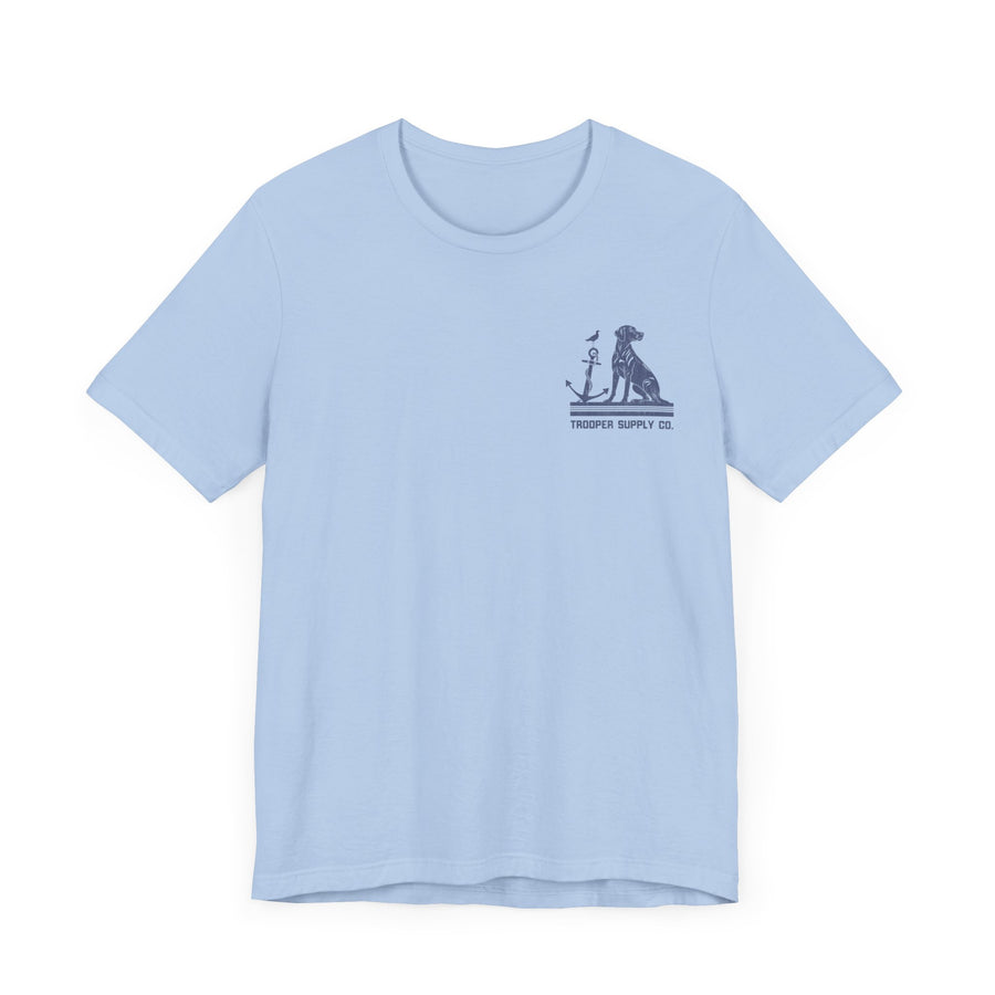 Maritime Division - Salty Dogs - Unisex Jersey Short Sleeve Canine Graphic Tee