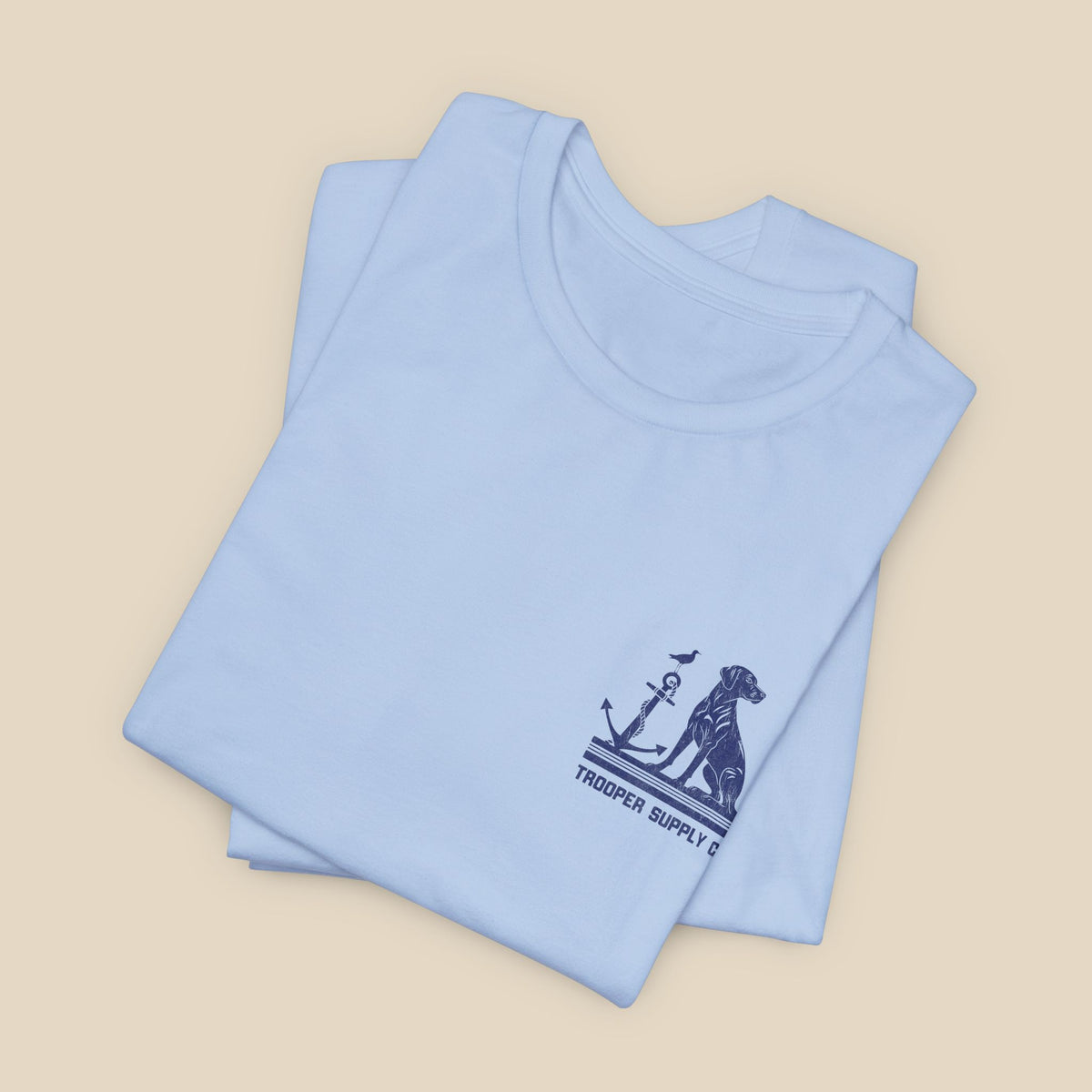 Salty Dogs Welcome - Canine Graphic Tee - Unisex Short Sleeve