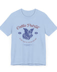 Cattle Patrol - Front Print - Unisex Jersey Short Sleeve Vintage-Style Herding Dog Graphic Tee