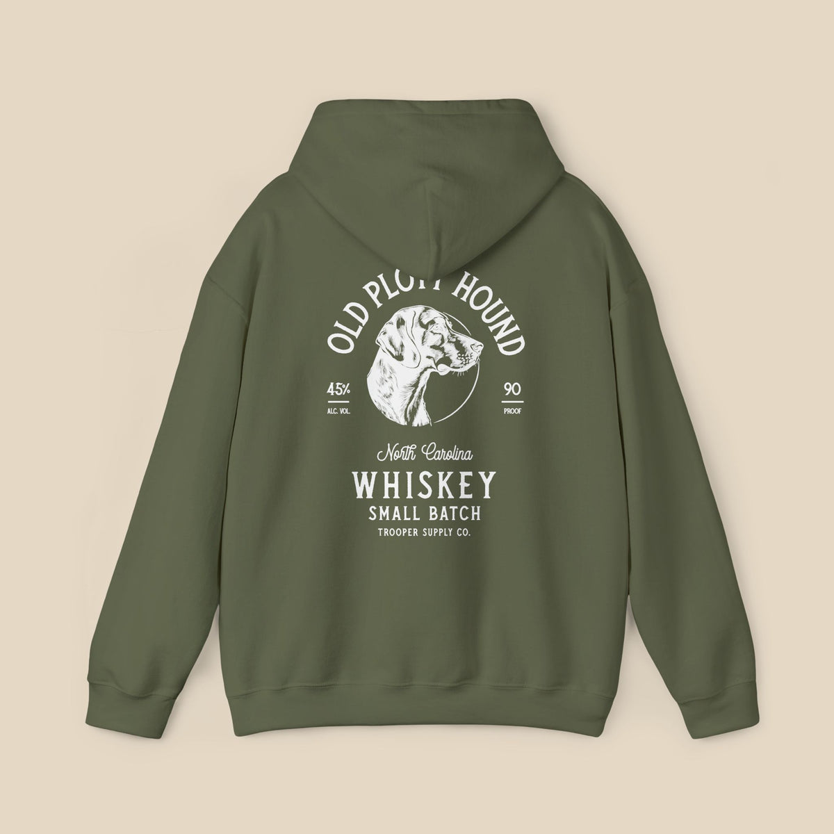 Old Plott Hound Whiskey Hoodie - Unisex