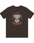 Every Dog Must Have Its Day - Short Sleeve Vintage-Style Canine Graphic Tee - Back Print With Front Brand Emblem