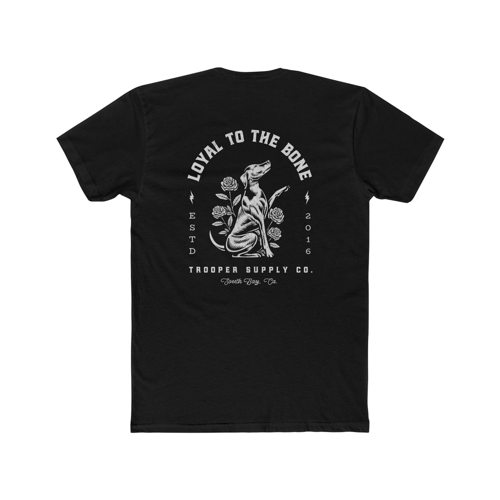 Loyal to the Bone Tee — Vintage Dog Graphic Crewneck