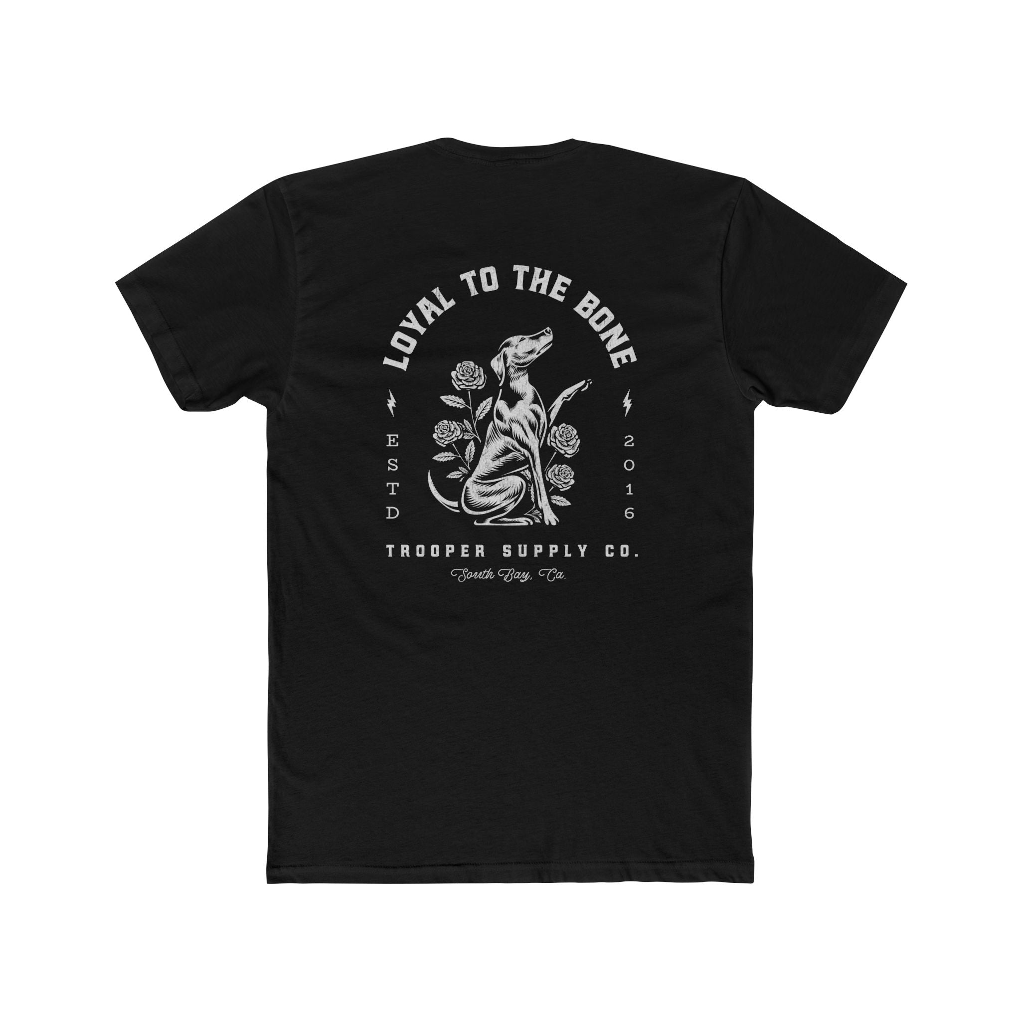Loyal to the Bone Tee — Vintage Dog Graphic Crewneck