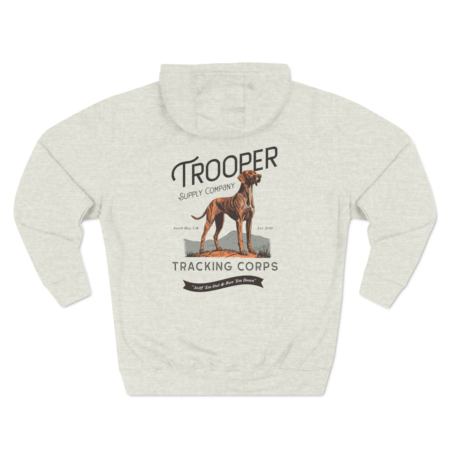 Tracking Corps - Three-Panel Fleece Hoodie